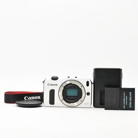 ＜良品＞ Canon EOS M ホワイト｜ミラーレス一眼カメラ｜動作良好｜外観きれい｜コンパクトで扱いやすい入門向けモデル