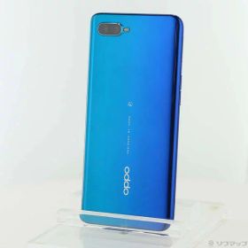 【中古】OPPO(オッポ) Reno A 64GB ブルー CPH1983BL SIMフリー 【262-ud】