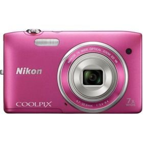 Nikon デジタルカメラ COOLPIX S3500 光学7倍ズーム 有効画素数 2005万画素 ストロベリーピンク S3500PK