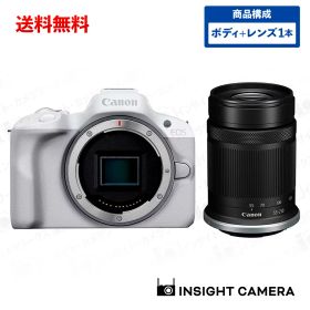 キヤノン EOS R50 ボディ ホワイト + 望遠ズームレンズセット RF-S55-210mm F5-7.1 IS STM APS-C イオス ミラーレス一眼カメラ 軽量モデル コンパクト 自撮り Canon（出荷後転送不可）