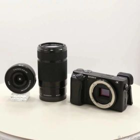 【中古】SONY(ソニー) α6400 ILCE-6400Y ダブルズームレンズキット ブラック 【305-ud】
