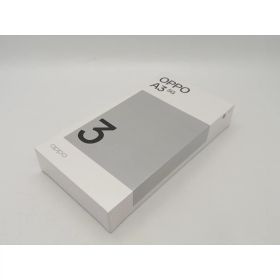 【未使用】Oppo ymobile 【SIMフリー】 OPPO A3 5G 4GB 128GB ブラック【広島本通】保証期間3ヶ月