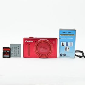 ＜並品＞ Canon PowerShot SX610 HS レッド｜初心者にも◎(コンパクトデジタルカメラ)