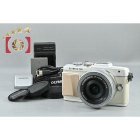【中古】OLYMPUS オリンパス PEN Lite E-PL7 14-42mm EZ レンズキット ホワイト