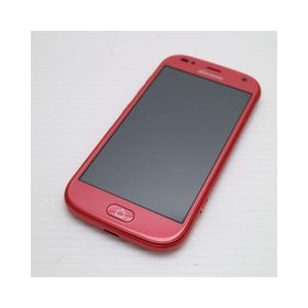 超美品 F-42A らくらくスマートフォン ピンク 即日発送 スマホ 白ロム 富士通 あすつく 土日祝発送OK