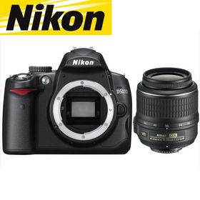ニコン Nikon D5000 AF-S 18-55mm VR 標準 レンズセット 手振れ補正 デジタル一眼レフ カメラ 中古