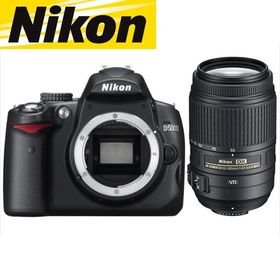 ニコン Nikon D5000 AF-S 55-300mm VR 望遠 レンズセット 手振れ補正 デジタル一眼レフ カメラ 中古