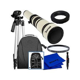 Ultimaxx 650-1300mm (2X- 1300-2600mm) 望遠ズームレンズキット Nikon D7500, D600, D610, D700, D750, D800, D810, D850, D3100, D3200, D300, D3400, D5100,