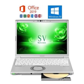 Panasonic Let's note CF-SV7UFKVS Microsoft Office 2019 Core i7 16GB 512GB SSD 12.1型 WUXGA (1920x1200) Webカメラ ノート 在宅 リモート zoom 送料無料