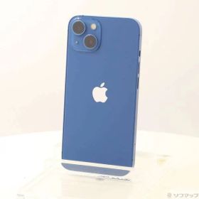 ソフマップ 〔中古品〕 iPhone13 128GB ブルー MLNG3J／A SIMフリー【198】