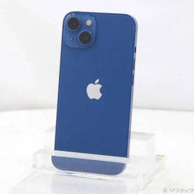ソフマップ 〔中古品〕 iPhone13 128GB ブルー MLNG3J／A SIMフリー【196】
