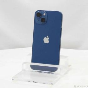 ソフマップ 〔中古品〕 iPhone13 128GB ブルー MLNG3J／A SIMフリー 〔ネットワーク利用制限▲〕【344】