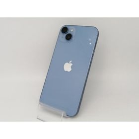 【中古】Apple 国内版 【SIMフリー】 iPhone 14 Plus 128GB ブルー MQ4H3J/A【川越クレアモール】保証期間１ヶ月【ランクB】