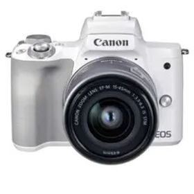 Canonミラーレス一眼カメラ EOS Kiss M2ホワイト