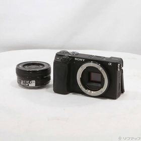 〔中古〕SONY(ソニー) α6400 ILCE-6400L パワーズームレンズキット ブラック〔295-ud〕