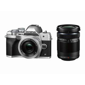 [箱破損 または 箱汚れ品] OLYMPUS OM-D E-M10 Mark IV EZダブルズームキット シルバー