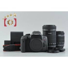 【中古】Canon キヤノン EOS Kiss X8i ダブルズームキット