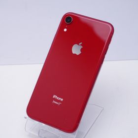 アイフォーン(iPhone)のApple iPhoneXR 64GB レッド MT062J/A SIMロック解除済み【中古】(スマートフォン本体)