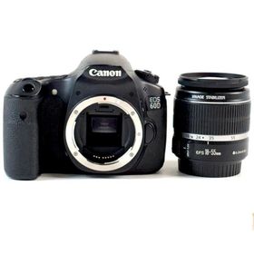 キヤノン Canon EOS 60D EF-S 18-55 IS レンズキット デジタル 一眼レフカメラ 中古