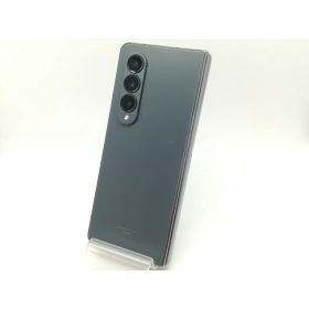 【中古】SAMSUNG au 【SIMフリー】 Galaxy Z Fold4 12GB 256GB SCG16 グレイグリーン【OSU301】保証期間1ヶ月【ランクB】