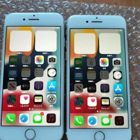 2台セットiPhone 7 32GB バッテリー91&88% simフリー