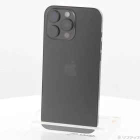 ソフマップ 〔中古品〕 iPhone16 Pro Max 256GB ブラックチタニウム MYWG3J／A SIMフリー【344】