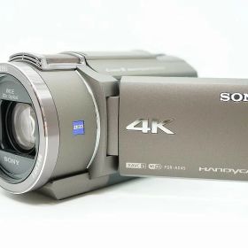 ソニー SONY 4Kビデオカメラ ブロンズブラウン FDR-AX45A 【中古】