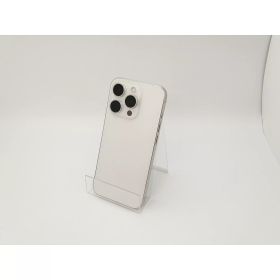 【中古】Apple 国内版 【SIMフリー】 iPhone 15 Pro 128GB ホワイトチタニウム MTU83J/A【神戸】保証期間1ヶ月【ランクC】