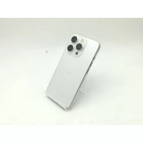【中古】Apple 国内版 【SIMフリー】 iPhone 15 Pro 128GB ホワイトチタニウム MTU83J/A【広島】保証期間1ヶ月【ランクB】