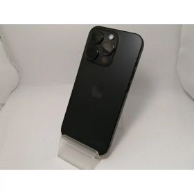 【中古】【赤ロム保証あり】Apple SoftBank 【SIMフリー】 iPhone 15 Pro 256GB ブラックチタニウム MTUC3J/A【戸塚】保証期間1ヶ月【ランクC】