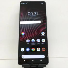 Xperia 1 III SOG03 au フロストブラック 送料無料 本体 c00865 【中古】