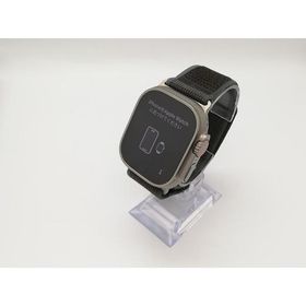 【中古】Apple Apple Watch Ultra2 49mm Cellular チタニウムケース/ブルー/ブラックトレイルループ(M/L) MRF63J/A【福岡天神】保証期間１ヶ月【ランクB】