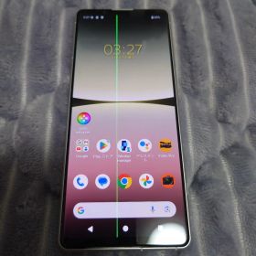 【ジャンク品】エクスペリア 5IVXperia simフリー エクリュホワイト