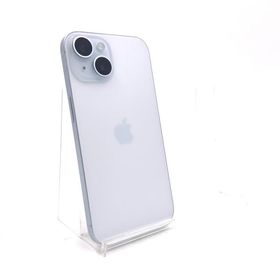 【全額返金保証】【最速発送】 iPhone 15 128GB ブルー SIMフリー 白ロム 動作確認済 82%