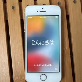 iPhone SE ゴールド SIMなし