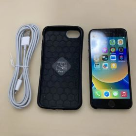 iPhone SE 64GB simフリー ブラック iFaceケース付き