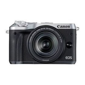 中古 １年保証 美品 Canon EOS M6 EF-M 18-150 IS STM レンズEVFキット シルバー