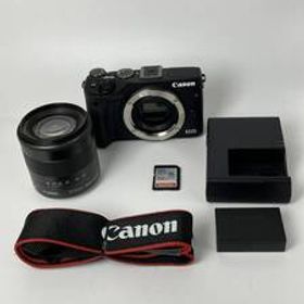 【返品保証・動作確認済】Canon EOS M3 + EF-M 18-55mm IS STM レンズキット