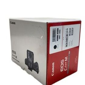 CANON◆デジタル一眼カメラ EOS Kiss M ダブルズームキット [ブラック]