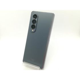 【中古】SAMSUNG au 【SIMフリー】 Galaxy Z Fold4 12GB 256GB SCG16 グレイグリーン【OSU301】保証期間１ヶ月【ランクB】