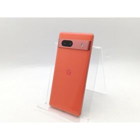 【中古】Google 国内版 【SIMフリー】 Pixel 7a コーラル 8GB 128GB G82U8【千葉】保証期間１ヶ月【ランクC】