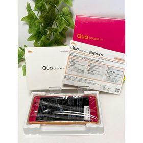 新品未使用 au SIMフリー☆ Qua phone QZ KYV44 [カシスピンク] ROM 32GB RAM 3GB 5インチ 送料無料 A9311