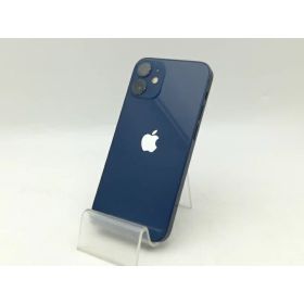 【中古】Apple 国内版 【SIMフリー】 iPhone 12 mini 64GB ブルー MGAP3J/A【千葉】保証期間1ヶ月【ランクC】