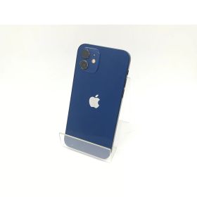【中古】Apple docomo 【SIMロック解除済み】 iPhone 12 64GB ブルー MGHR3J/A【千葉】保証期間1ヶ月【ランクC】