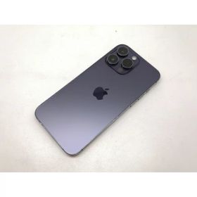 【中古】Apple au 【SIMフリー】 iPhone 14 Pro Max 1TB ディープパープル MQ9N3J/A【宇田川】保証期間1ヶ月【ランクC】