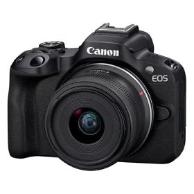 【最大2500円OFFクーポン配布中!5月29日10時まで】キヤノン カメラ EOS R50 RF-S18-45 IS STMレンズキット ミラーレスカメラ EOSR50BK-1845ISSTMLK ブラック 一眼 ミラーレス一眼 デジタル一眼 軽量 Canon【送料無料】【KK9N0D18P】