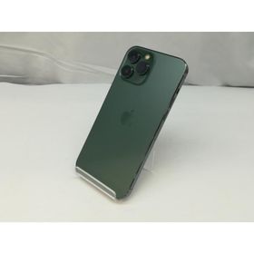 【中古】Apple 楽天モバイル 【SIMフリー】 iPhone 13 Pro Max 128GB アルパイングリーン MNCU3J/A【札幌】保証期間１ヶ月【ランクB】