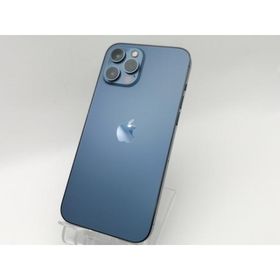 【中古】Apple iPhone 12 Pro Max 128GB パシフィックブルー （国内版SIMロックフリー） MGCX3J/A【ECセンター】保証期間１ヶ月【ランクC】