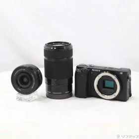 【中古】SONY(ソニー) α6400 ILCE-6400Y ダブルズームレンズキット ブラック 【349-ud】