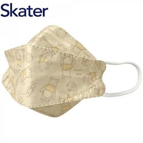 スケーター 高機能立体不織布マスク大人用 5枚入り くまのプーさん ディズニー Disney MSKSH4 女性 口紅つかない 化粧汚れ 3D キャラクター Skater